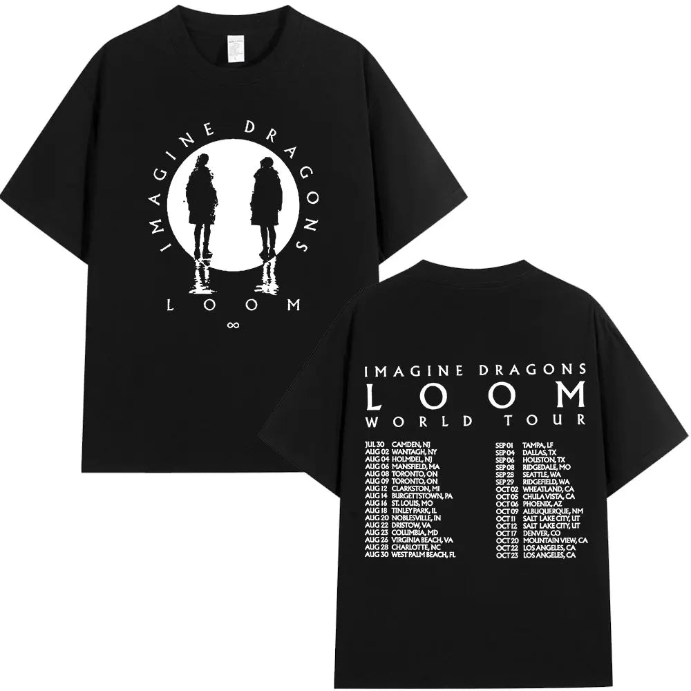 2025 Imagine Dragons Band Loom World Tour T-Shirt