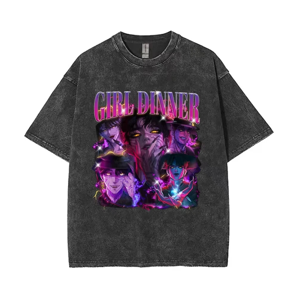 Huntrix Kpop Demon Hunter Washed T-Shirt