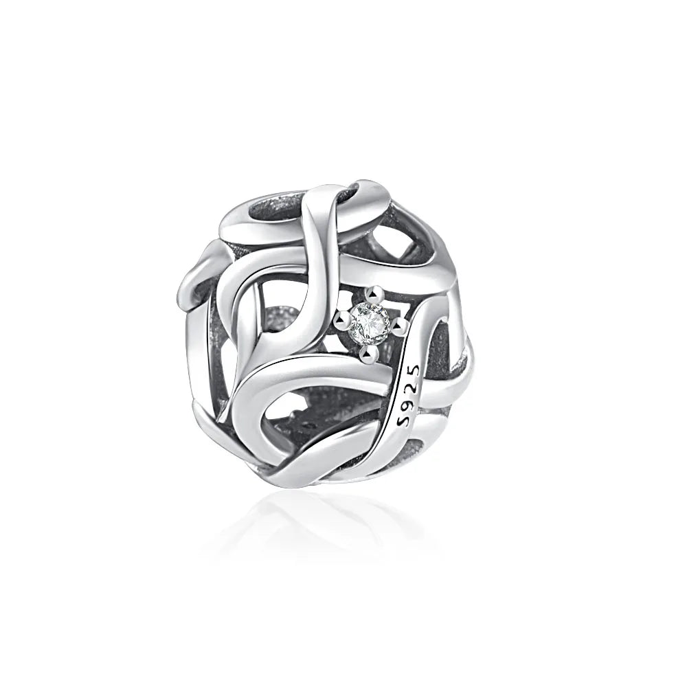 New 925 Silver Eye Palm Skull Wings Sun Pendants Charms Beads Fit Original Bracelet Accessories DIY Jewelry For Women