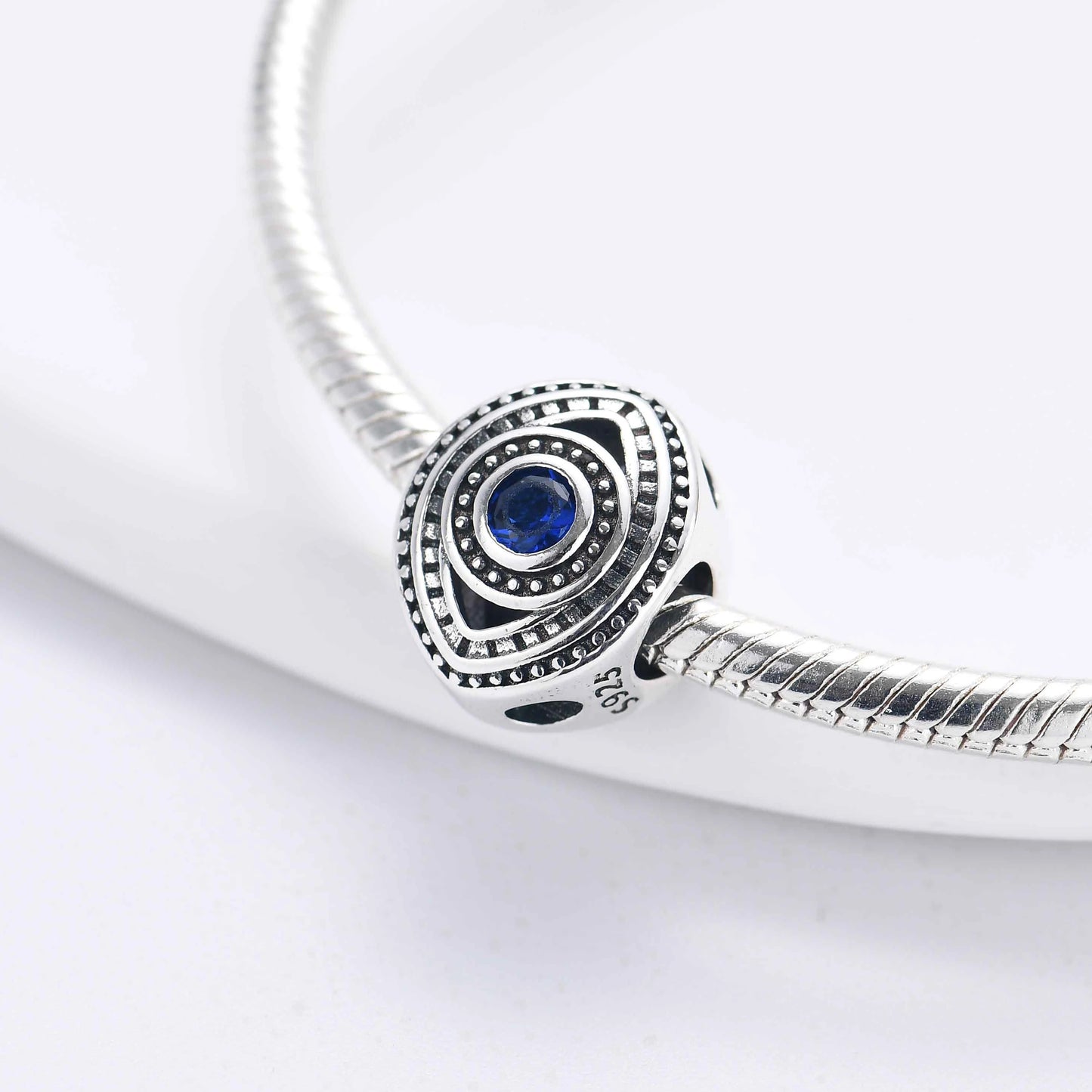 New 925 Silver Eye Palm Skull Wings Sun Pendants Charms Beads Fit Original Bracelet Accessories DIY Jewelry For Women