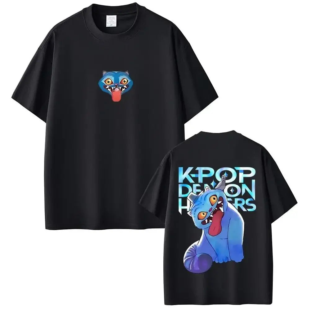 KPop Demon Hunters T-shirts Saja Boys Tshirt rt