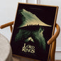 Movie L-Lord O-Of T-The R-Rings Poster Sticky Posters Retro Kraft Paper Sticker DIY Room Bar Cafe Aesthetic Art Wall Painting