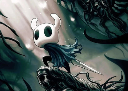 Hollow Knight Anime Videogame Aesthetic Canvas Painting Posters and Prints Wall Art Picture for Bedroom Home Decor