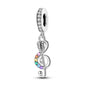 Original Charms 925 Silver Plated Bee Moon Star Pendant Fit Bracelet Making For Woman Fashion Jewelry