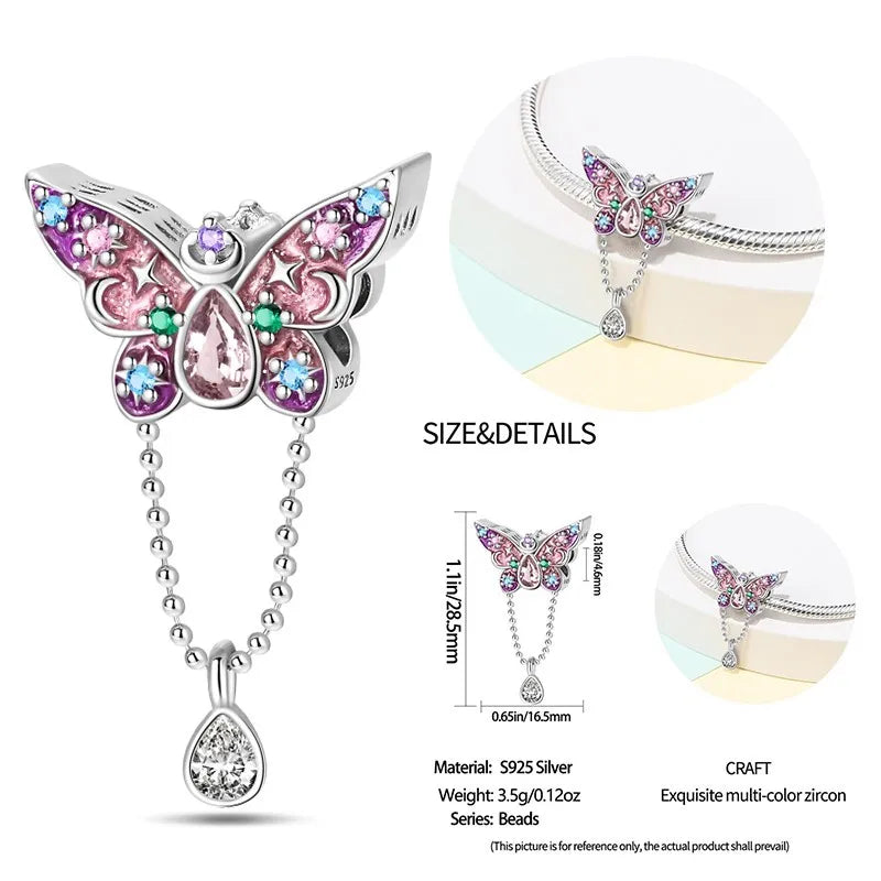 Charms 925 Original Fit 3mm 925 Original Charm Bracelet Women 925 Silver Hot Sale Pendant Beads DIY Jewelry Gift 2024 New