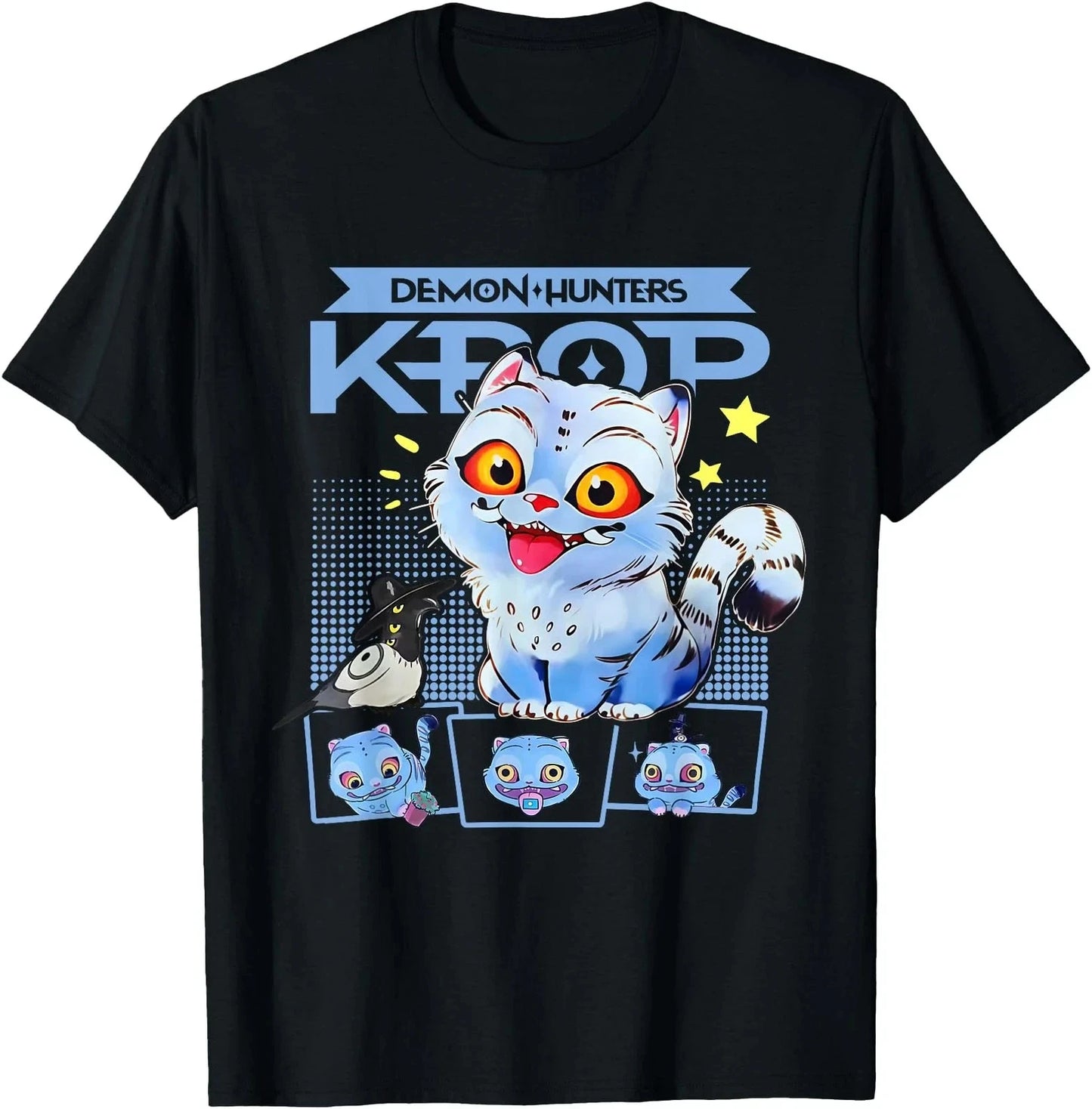 Anime KPop Demon Hunters T-shirt Summer 3D HUNTR_X Print Men Women Cartoon Top Summer Unisex Streetwear Oversized Men's Clothin