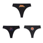 3PCS Halloween Women's Panties Charming Thongs Female Breathable Soft Sexy Lingerie