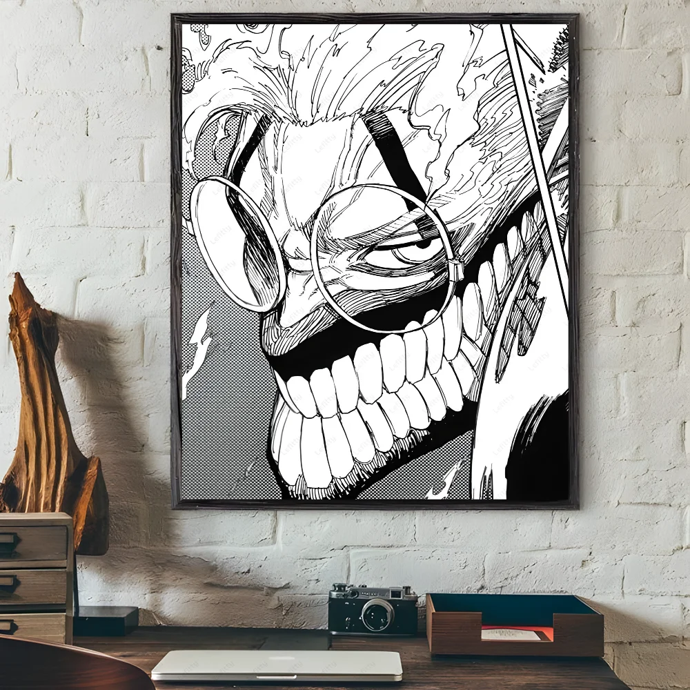 JAPAN Anime D-Dandadan Ken T-Takakura Poster Sticky Wall Art Printing Waterproof Home Living Bed Room Bar Aesthetic Decor