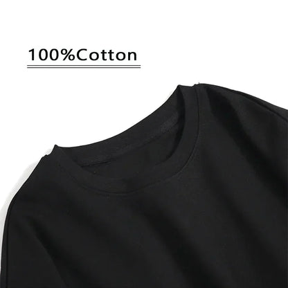 Cartoon Cat Group Printed T-Shirt