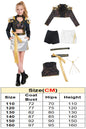 Children Zoey Mira Rumi Demon Hunters Cosplay Costume Kid Girls Disguise Halloween K-POP Group Idol