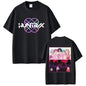 Movie KPop Demon Hunters Rumi Mira Zoey Saja Boys Derpy Tiger Double Sided Print T-shirt