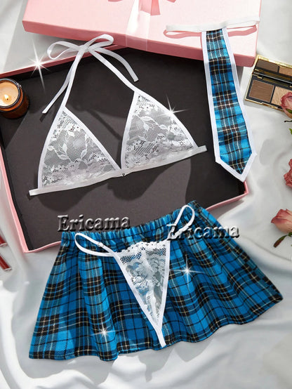 Hot Cosplay Sexy Uniform Fantasy Sexy Costumes Lingеrie Set
