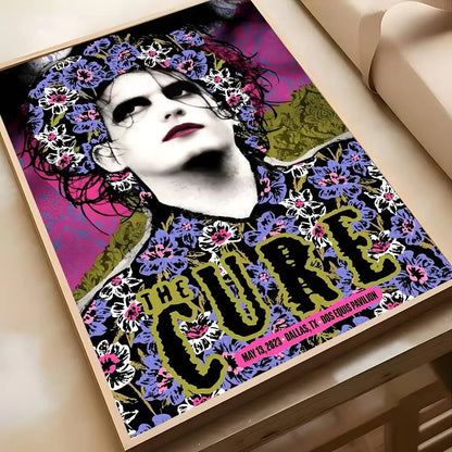 The C-Cure R-Robert Smith Poster High-definition art sticker Self adhesive waterproof home decoration