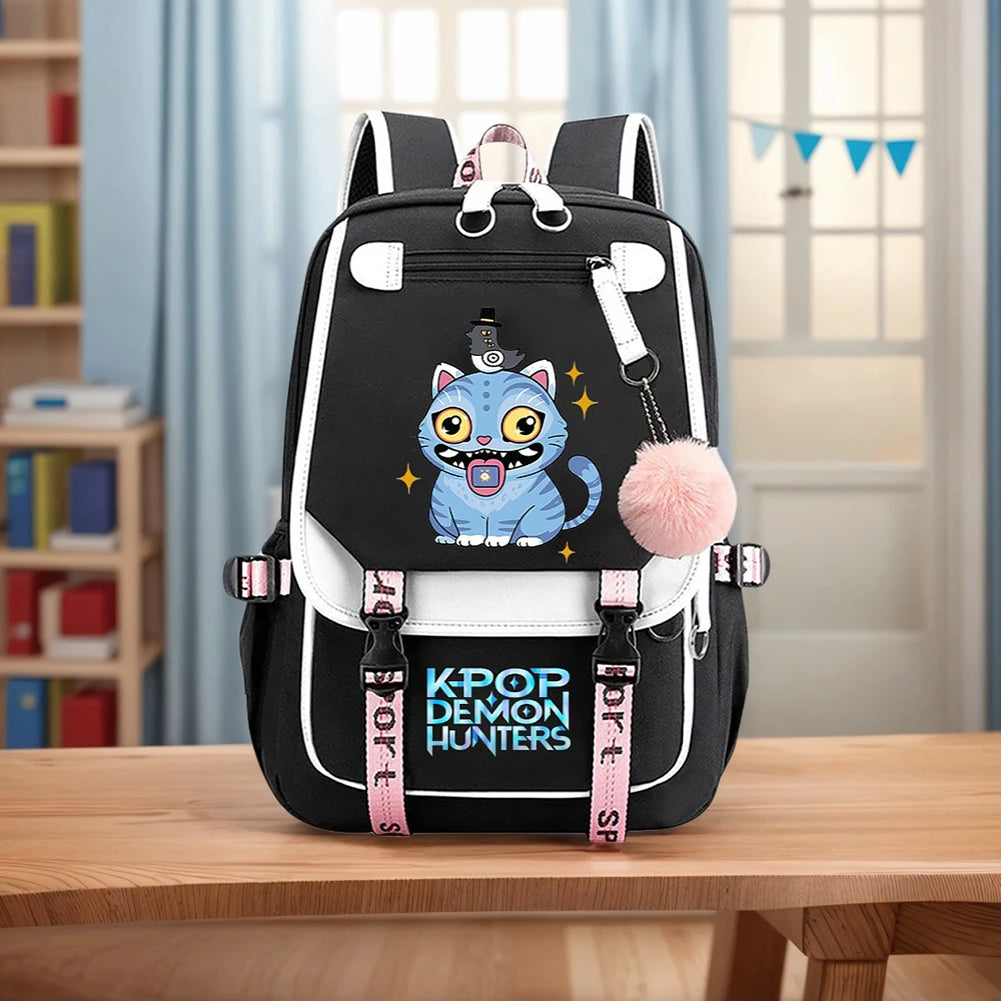 School Backpack for Students KPop Demon Hunters