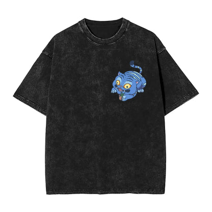 Kpop Demon Huntrix Tiger Derpy The Tiger and Bird T-Shirt