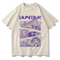Unisex Kpop Demon Hunter Huntrix Summer Short Sleeve T-Shirt Streetwear Graphic Print