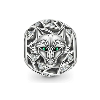 New 925 Silver Eye Palm Skull Wings Sun Pendants Charms Beads Fit Original Bracelet Accessories DIY Jewelry For Women