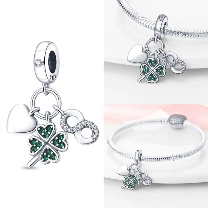 Charms 925 Original Fit 3mm 925 Original Charm Bracelet Women 925 Silver Hot Sale Pendant Beads DIY Jewelry Gift 2024 New