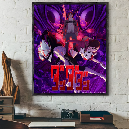 JAPAN Anime D-Dandadan Ken T-Takakura Poster Sticky Wall Art Printing Waterproof Home Living Bed Room Bar Aesthetic Decor