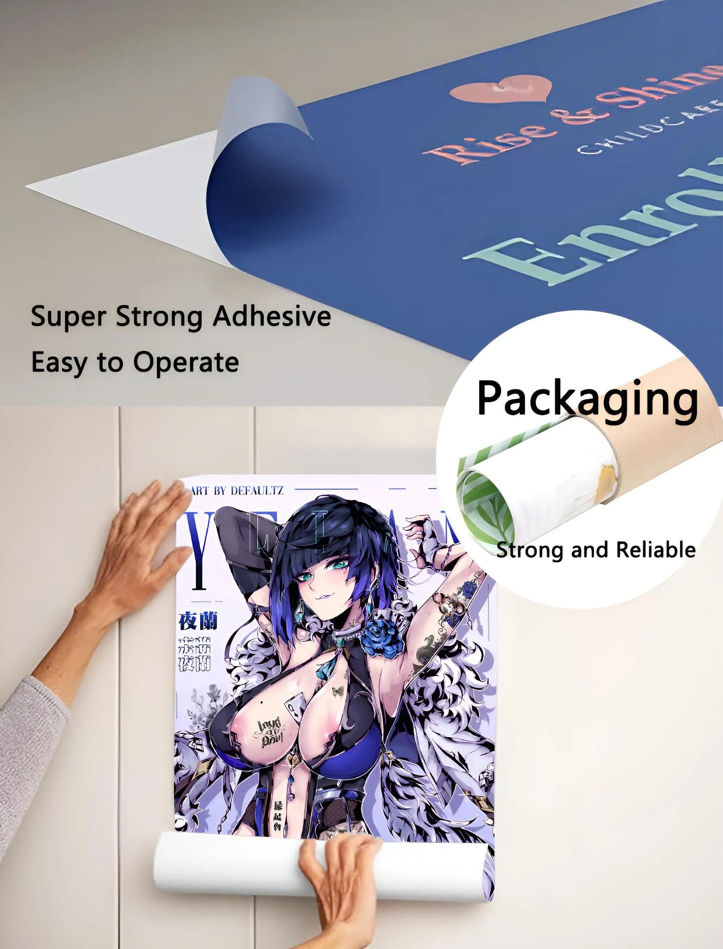 JAPAN Anime D-Dandadan Ken T-Takakura Poster Sticky Wall Art Printing Waterproof Home Living Bed Room Bar Aesthetic Decor