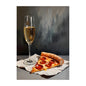 Funny Statement Piece Modern Still Life Poster Red Wine Pizza Crackers Art Print Food Wall Art Picture for Kitchen Home Decor