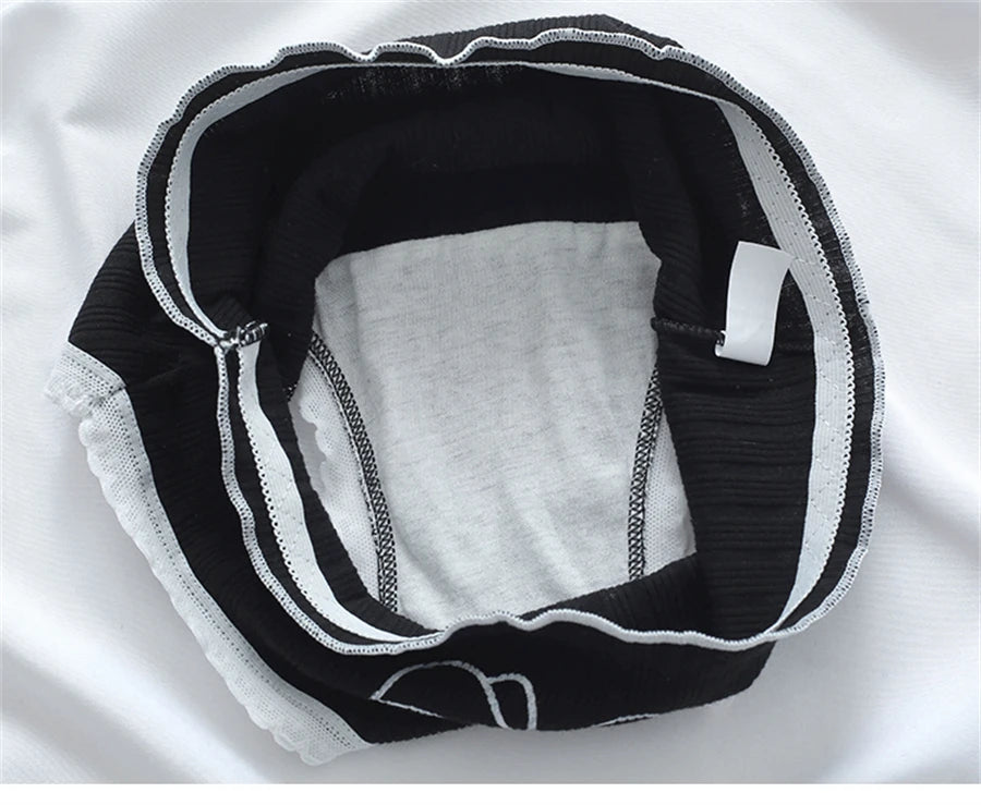 3PCS/set Cotton Bar Girl Panties Butterfly Sexy Design Unique Mid Waist Women Briefs Breathable Girls Underwear Soft Lingerie