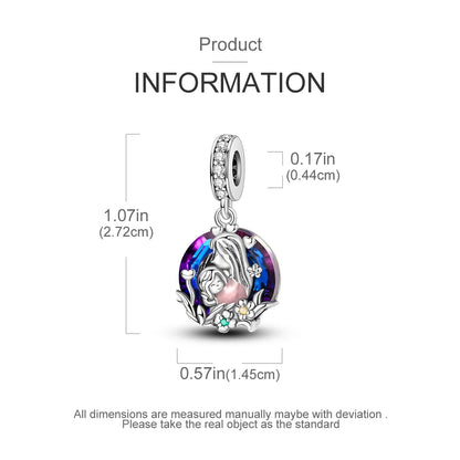 Original Charms 925 Silver Plated Bee Moon Star Pendant Fit Bracelet Making For Woman Fashion Jewelry