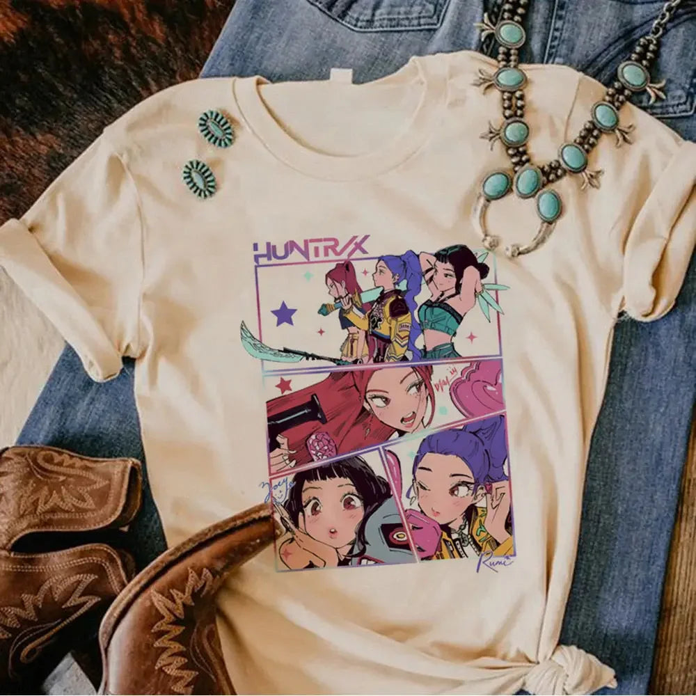 Huntrix Kpop Demon Hunters Two-sided T-Shirt