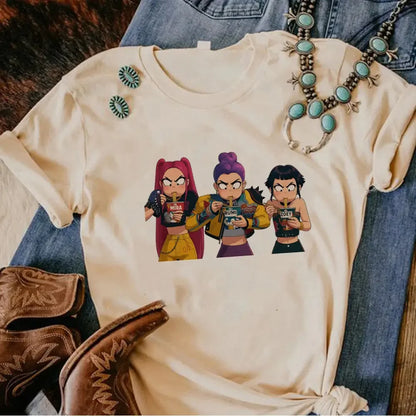 Huntrix Kpop Demon Hunters Two-sided T-Shirt