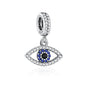 New 925 Silver Eye Palm Skull Wings Sun Pendants Charms Beads Fit Original Bracelet Accessories DIY Jewelry For Women