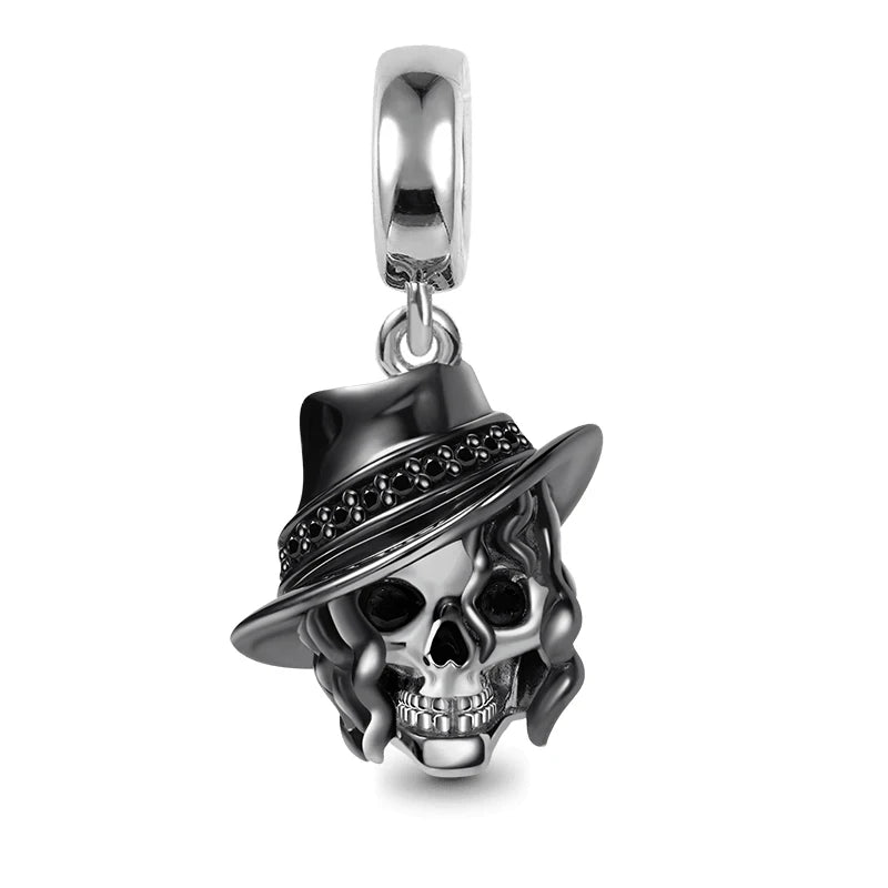 New 925 Silver Eye Palm Skull Wings Sun Pendants Charms Beads Fit Original Bracelet Accessories DIY Jewelry For Women