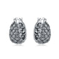 CYMYSS 2025 New 925 Sterling Silver Classic Hollow-out Versatile Hoop Earrings for Women Fine Jewelry Ideal Birthday Party Gifts