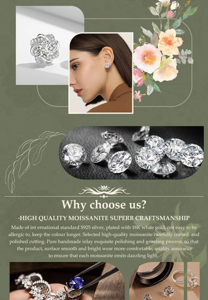 Oval Cut Moissanite Diamond Pendant 14K Gold for Women 2CT 3CT D VVS1 100% Au585 Necklaces for Anniversary Gifts Classic Jewelry