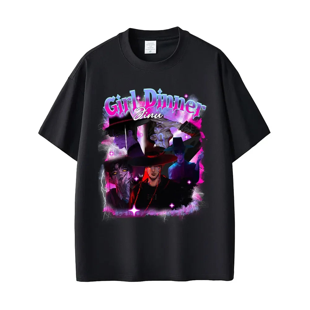 Kpop Demon Hunter Saja Boys Men T-shirt