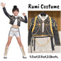 Kids K-Pop Demon Hunters Zoey Rumi Mira Costume Cosplay