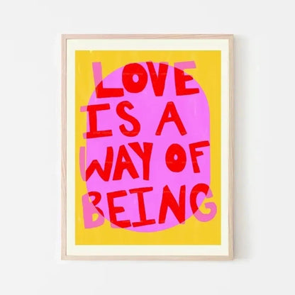 Maximalist Eclectic Posters and Prints Pink French Quotes Bisou Bisou Bonjour Bonne Nuit Wall Art Living Room Home Decor