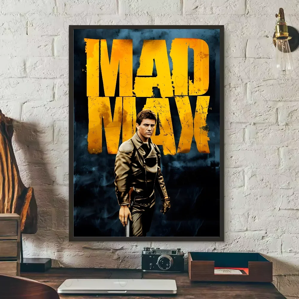 Mad Max HD Art Poster Sticky Wall Waterproof Decor for Home Living Room Bedroom Bar Aesthetic