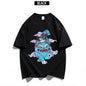 Cartoon Anime Film Kpop Demon Hunters Print T-shirt for Men Women Adult Clothes Summer Cotton Outdoor Wear Hip Hop Fashion Tops