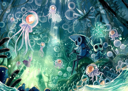 Hollow Knight Anime Videogame Aesthetic Canvas Painting Posters and Prints Wall Art Picture for Bedroom Home Decor
