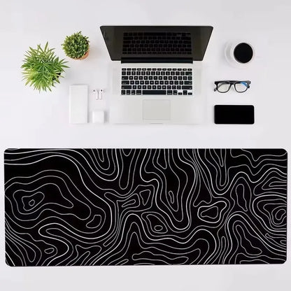 Extra Large Mouse Mat for Professional Gamers - Stitched Border Design, Anti-Slip Rubber Backing, Low Friction Surface Compatibl