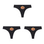 3PCS Halloween Women's Panties Charming Thongs Female Breathable Soft Sexy Lingerie