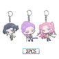 KPop Demon Hunters Standing Up Ornament Acrylic Superstar Desktop Stand Decor Anime Figures Craft Creative Gifts for Fan Lover