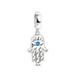 New 925 Silver Eye Palm Skull Wings Sun Pendants Charms Beads Fit Original Bracelet Accessories DIY Jewelry For Women