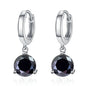 2ct Moissanite Diamond Earrings 100% S925 Sterling Sliver Orginal Drop Earring Wedding Bride Jewelry with Certificate for Women