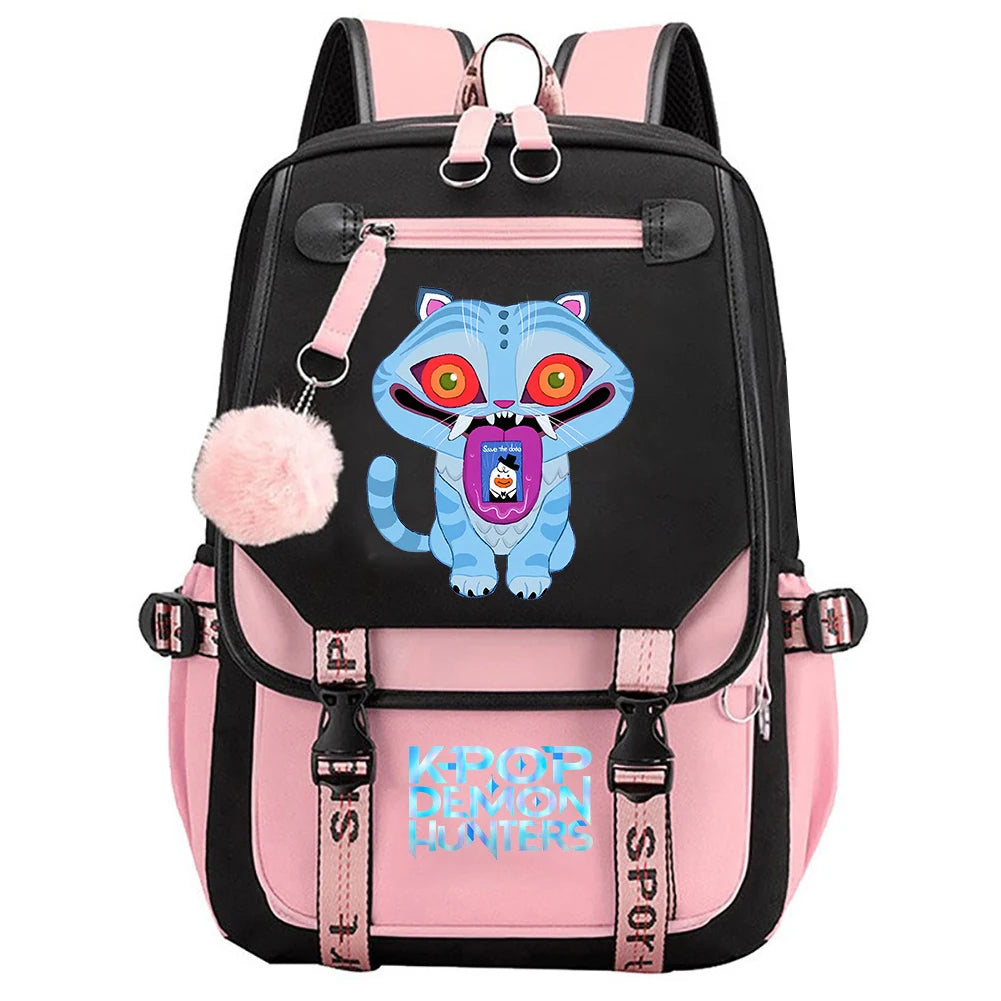School Backpack for Students KPop Demon Hunters
