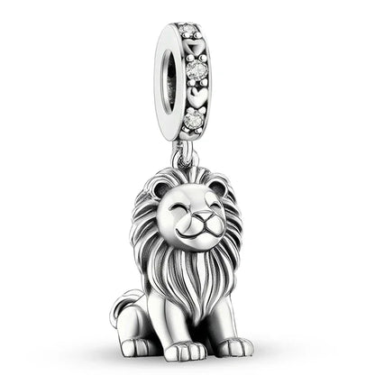 925 Sterling Silver Panda  Butterfly Kapibala Octopus Charms Beads Fit Original Pan Bracelet Bangle High Quality DIY Jewelry