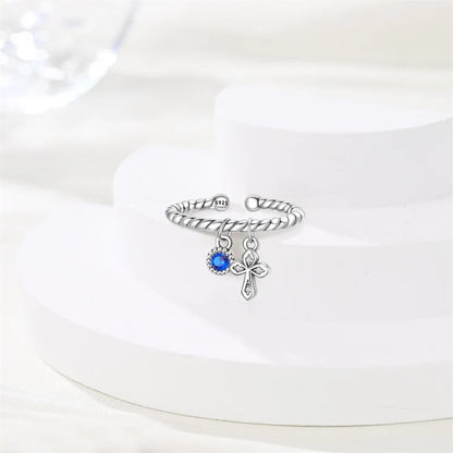 New 925 Sterling Silver Open Ring Hollow Rose Infinite Love Simple Ring Women Wedding Engagement Party Jewelry Gift