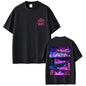 KPop Demon Hunters Rumi Mira Zoey Saja Boys Derpy Tiger Double Sided Print T-shirts