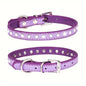 [Shiny Rhinestone Dog Collar] Hot Selling Shiny Rhinestone CP077 Dog Collar - Adjustable Small and Medium Pet Collar - Suitable for Small and Medium Pets to Wear Neck Collar